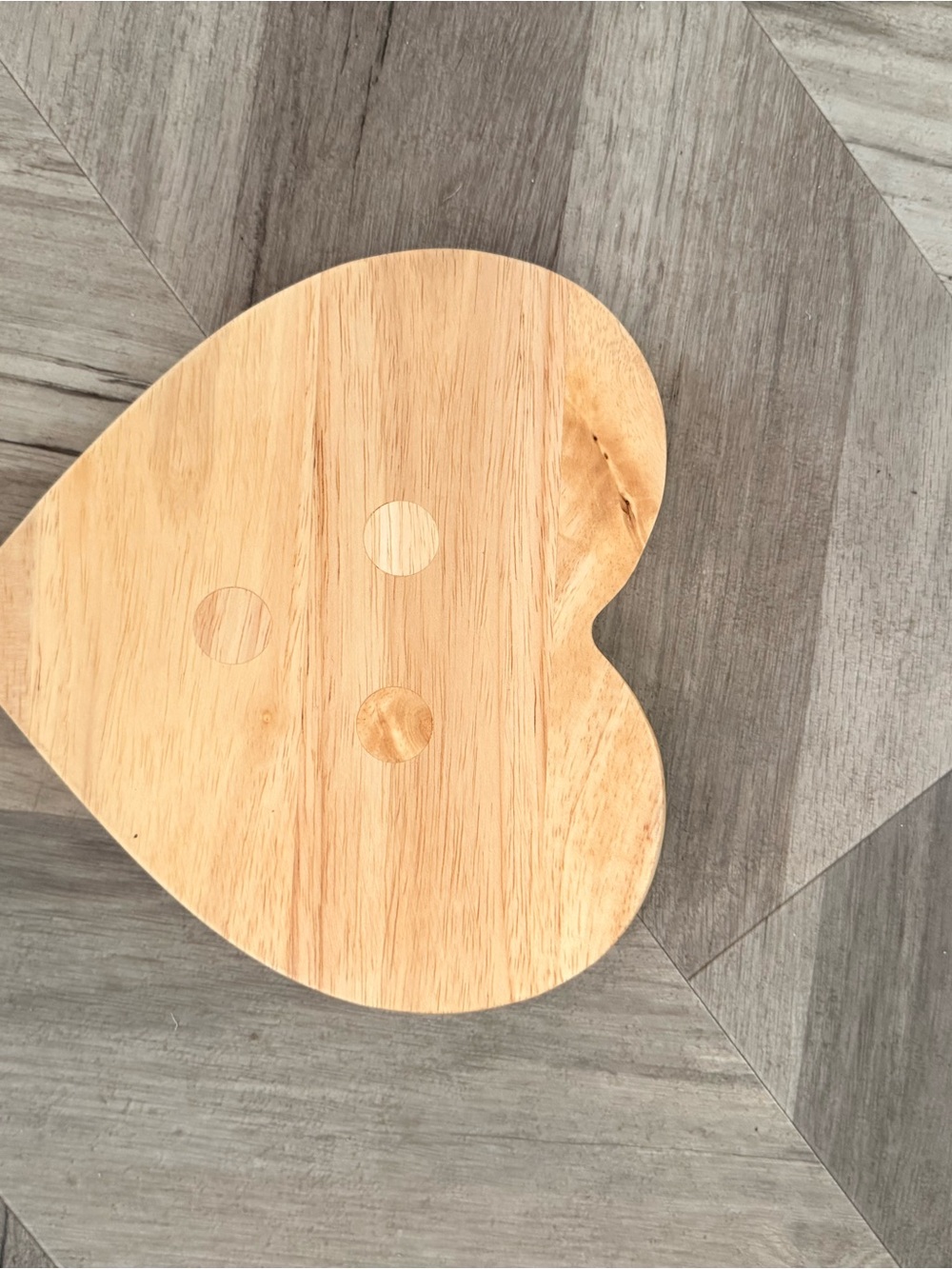 Le Creuset Heart-Shaped Wooden Magnetic Trivet | pink silicon rings | NEW - Picture 7 of 7